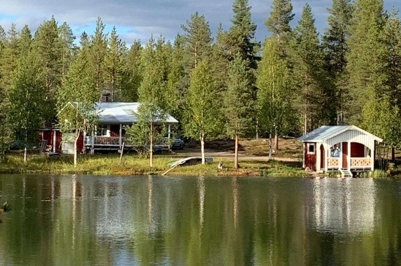 Off-Grid Cabin In Nattavaara Lapland Dış mekan fotoğraf