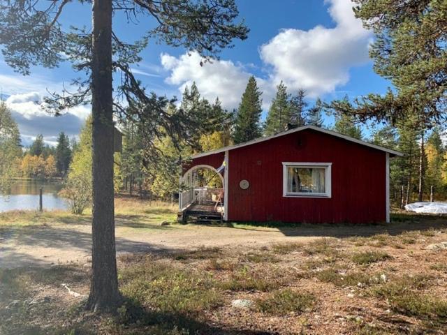 Off-Grid Cabin In Nattavaara Lapland Dış mekan fotoğraf