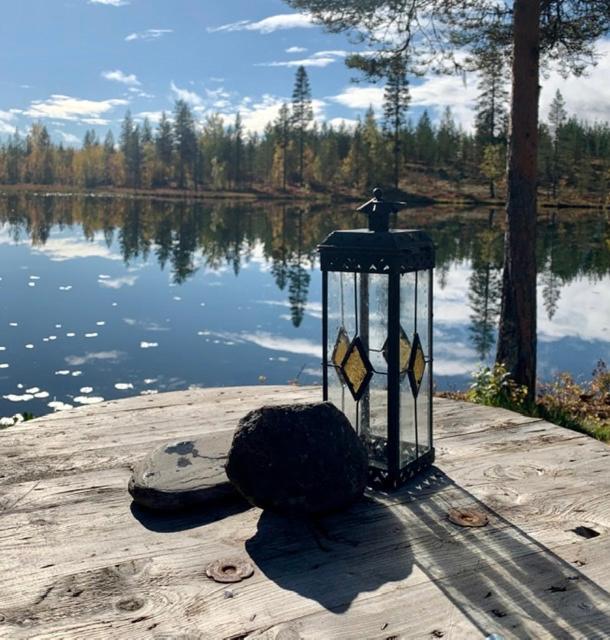 Off-Grid Cabin In Nattavaara Lapland Dış mekan fotoğraf