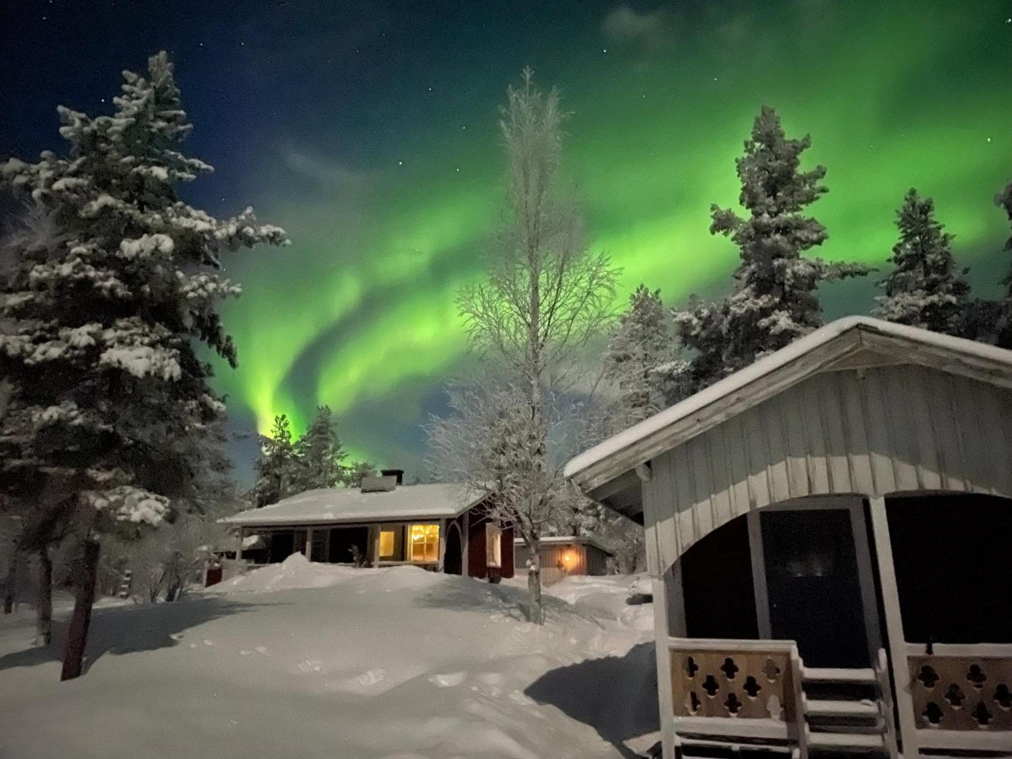 Off-Grid Cabin In Nattavaara Lapland Dış mekan fotoğraf
